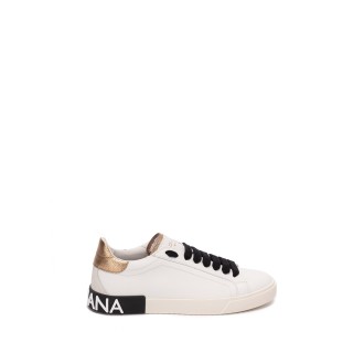 Dolce & Gabbana Leather Vintage Sneakers