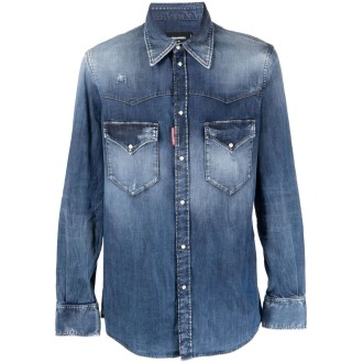 Dsquared2 `D2` Relaxed Fit `Dan` Shirt