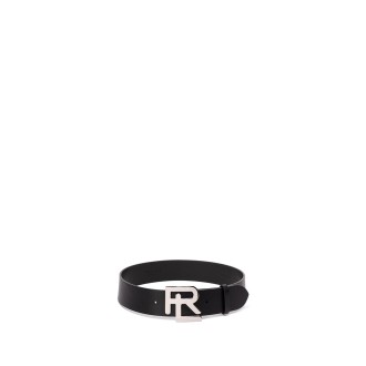 Ralph Lauren `Rl Vachetta` Leather Wide Belt