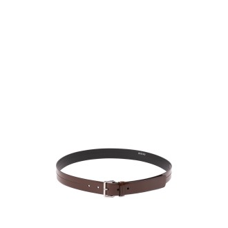 Prada Brushed Leather Belt