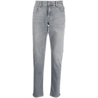 7 For All Mankind `Slimmy Tapered Stretch Tek Labyrinth` Jeans