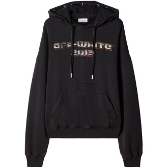 Off White `Digit Bacchus` Double String Hoodie
