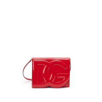 Dolce & Gabbana Patent Leather Dg Logo Bag