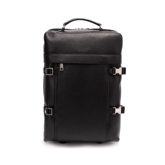 Orciani `Micron` Leather Trolley