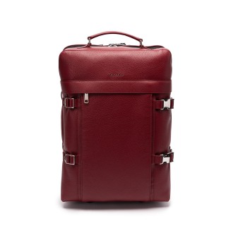 Orciani `Micron` Leather Trolley
