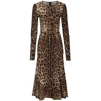 Dolce & Gabbana Leopard-Print Dress