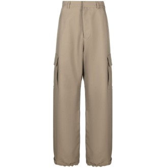 Off White `Ow Emb Drill` Cargo Pants