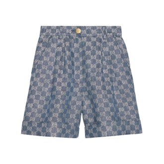 Gucci `Gg` Jacquard Shorts
