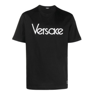 Versace `Versace Tribute` Embroidery T-Shirt