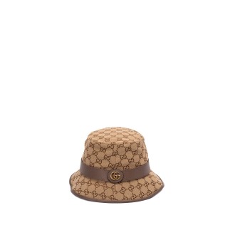 Gucci `Gg Canvas` Bucket Hat