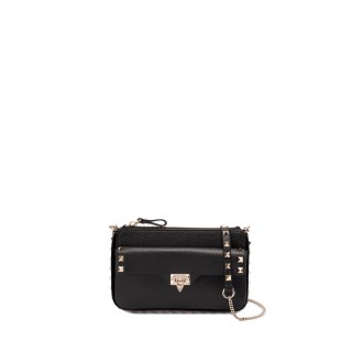 Valentino Garavani `Rockstud` Leather Pouch