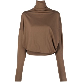 Pinko `Memole` Turtle-Neck Top