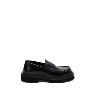 Dolce & Gabbana Brushed Leather Loafers