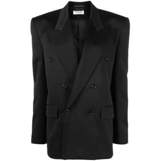 Saint Laurent Double-Breasted Blazer