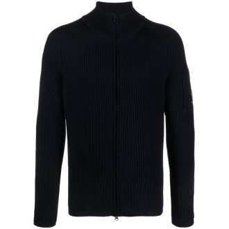 C.P. Company `Re-Wool` Zipped Knit Cardigan