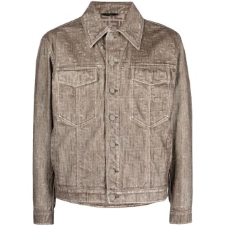 Fendi `Ff Flock` Padded Jacket