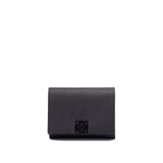 Loewe `Anagram` Trifold Leather Wallet