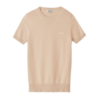 Miu Miu Short Sleeves Sweater