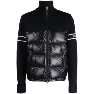 Moncler Tricot Zip-Up Cardigan