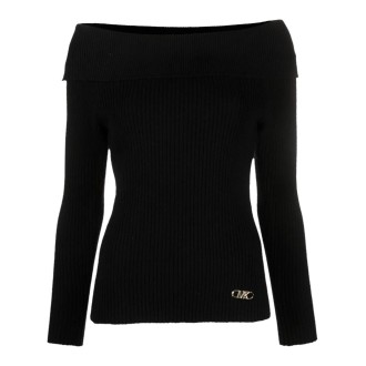 Michael Kors Off-The-Shoulder Sweater