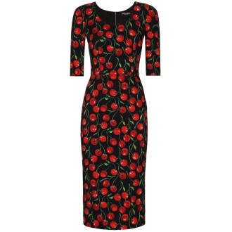 Dolce & Gabbana Dress With Cherry Print