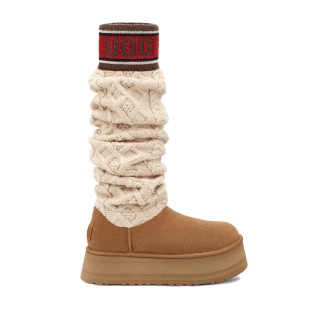 Ugg `Classic Sweater Letter Tall` Boots
