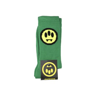 BARROW Calzini Verde Con Logo