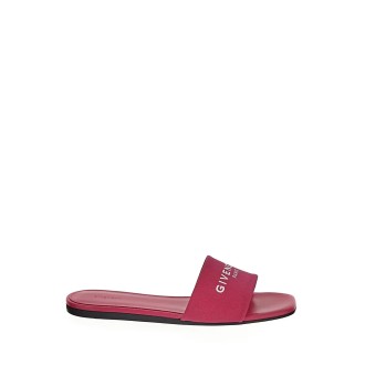 GIVENCHY Mules Piatti GIVENCHY In Tela Rosa Neon