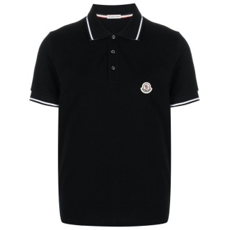 Moncler Short Sleeve Polo Shirt