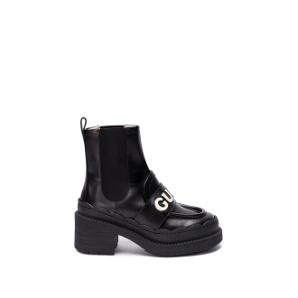 Gucci Leather Ankle Boots