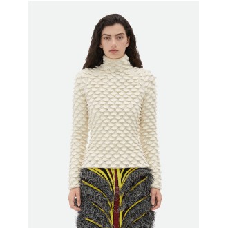 Bottega Veneta `Fish Scale` Knit Sweater