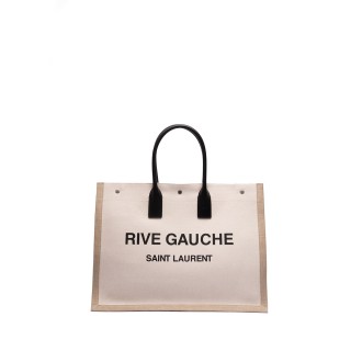 Saint Laurent `Rive Gauche` Large Tote Bag