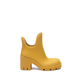 Burberry `Marsh Heel` Heeled Ankle Boots