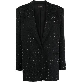 The Andamane `Guia Crystal` Oversized Blazer With Strass