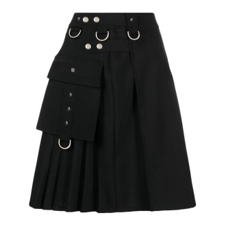Givenchy Kilted Mini Skirt 