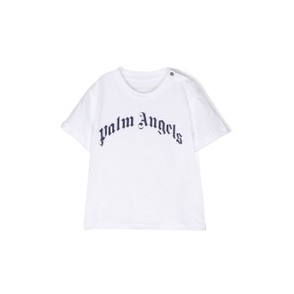 palm angels curved logo t-shirt