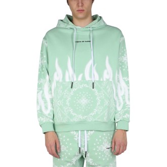 vision of super sweatshirt with paisley pattern