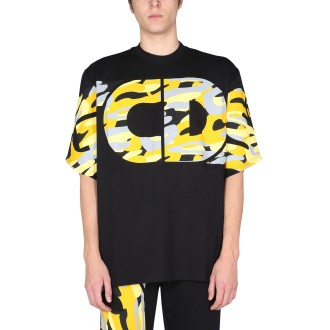 gcds t-shirt with logo print