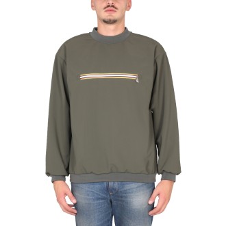 k-way sweatshirt with front pocket