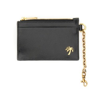 palm angels card holder with chain 