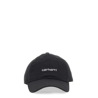 carhartt wip logo embroidery baseball hat 