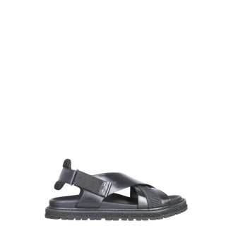 premiata leather sandals