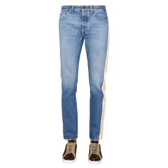 palm angels jeans with side band