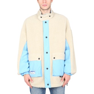 msgm reversible sherpa jacket