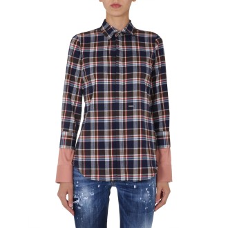 dsquared flannel shirt