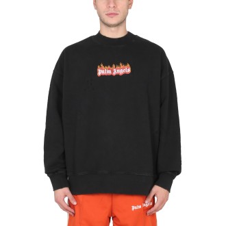 palm angels crewneck sweatshirt