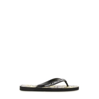versace jeans couture thong sandal
