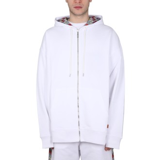 missoni zipper hoodie