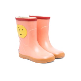 bobo choses yellow faces rain boots