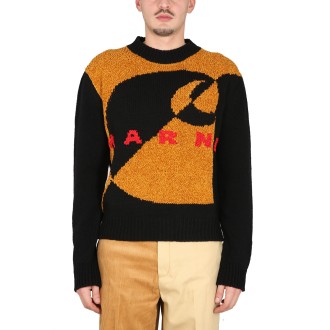 marni x carhartt wip wool and silk sweater